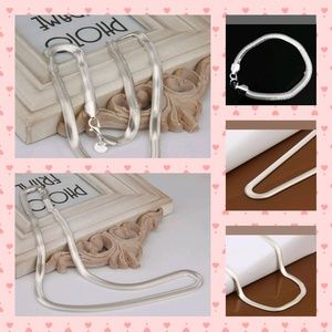 Men's /Women's 925 Silver 6MM Snake Neck…